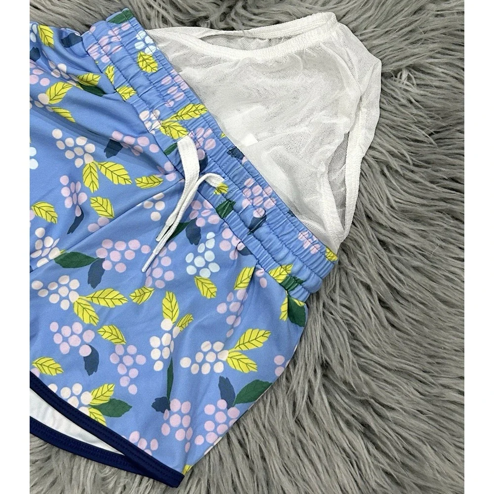 Pearl Street Swim‎ LTD Purple Grape Lined Drawstring Trunks Size 5-6Y ($56)